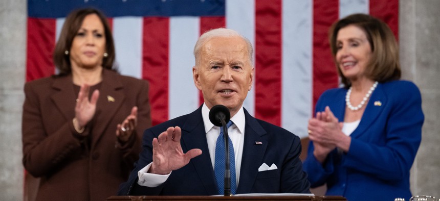 President Biden delivers the State of the Union address on March 1, 2022