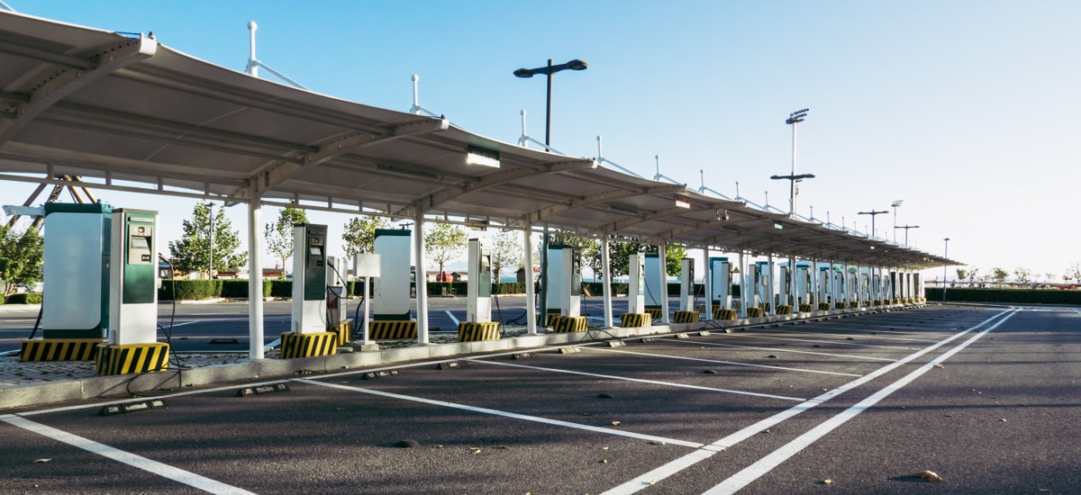 EV charging station map highlights infrastructure disparities - GCN