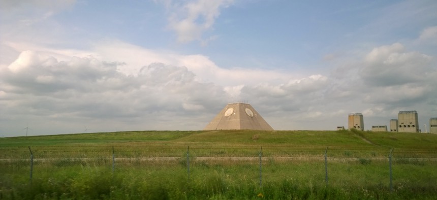 Stanley R. Mickelsen Safeguard Complex is also known as the pyramid of North Dakota. 